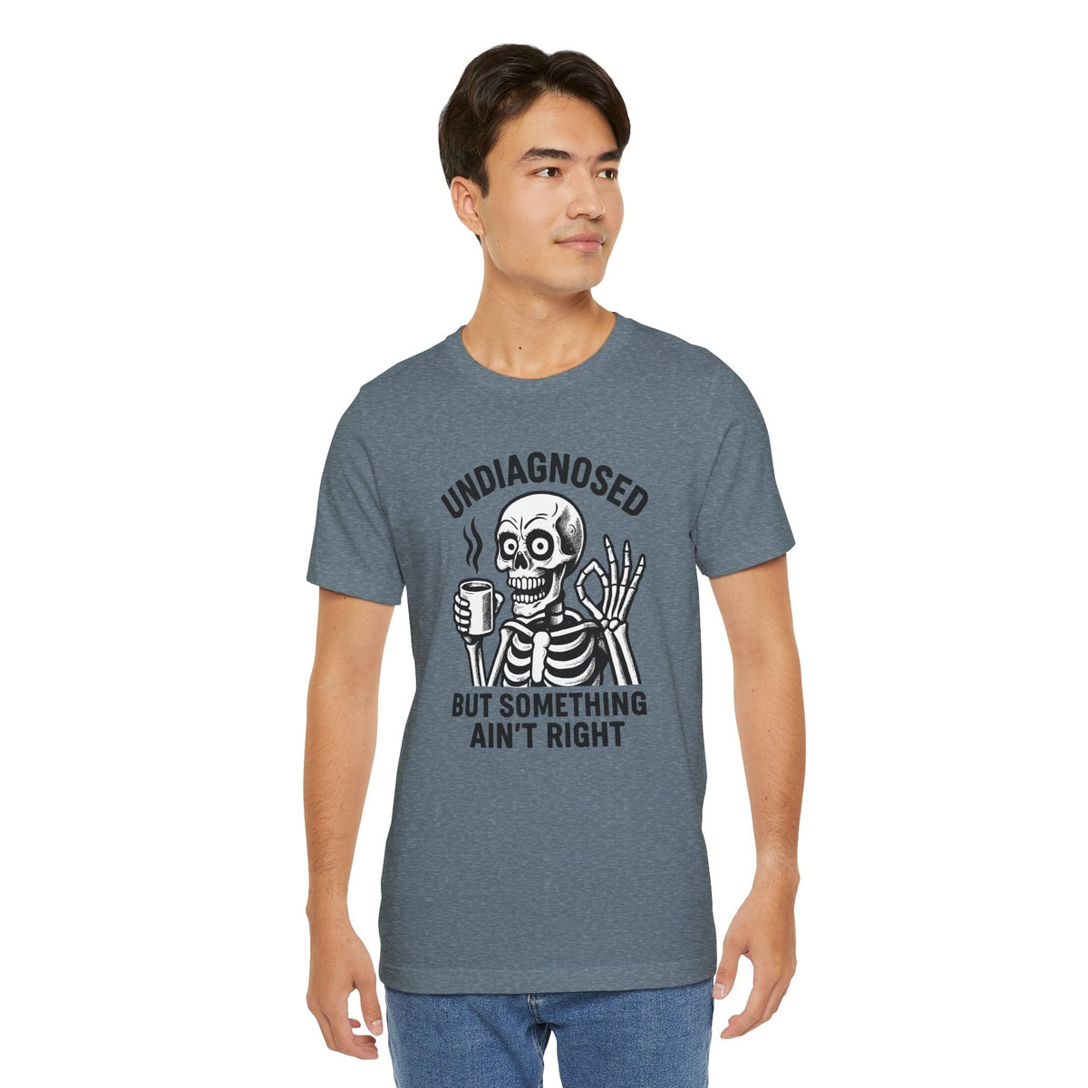 Undiagnosed Skeleton Tee - Funny Medical Humor Halloween Shirt